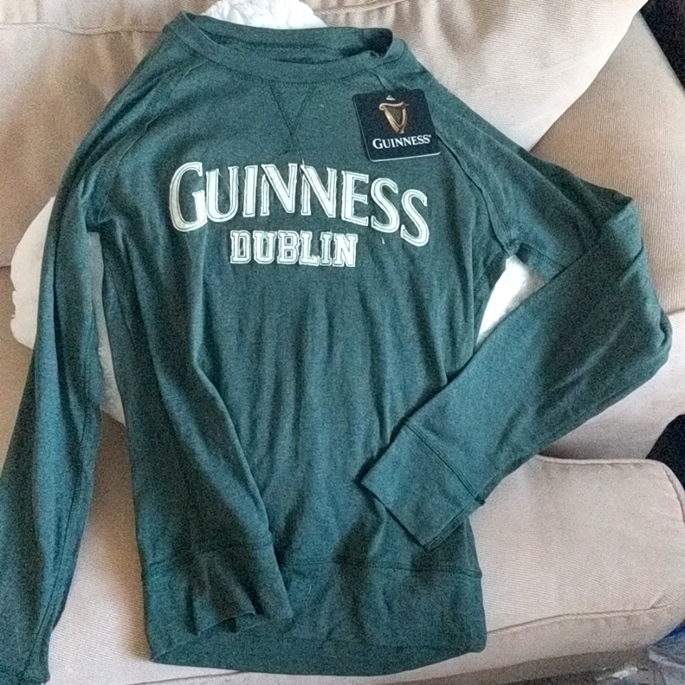 NWT Guinness Dublin Long Sleeve